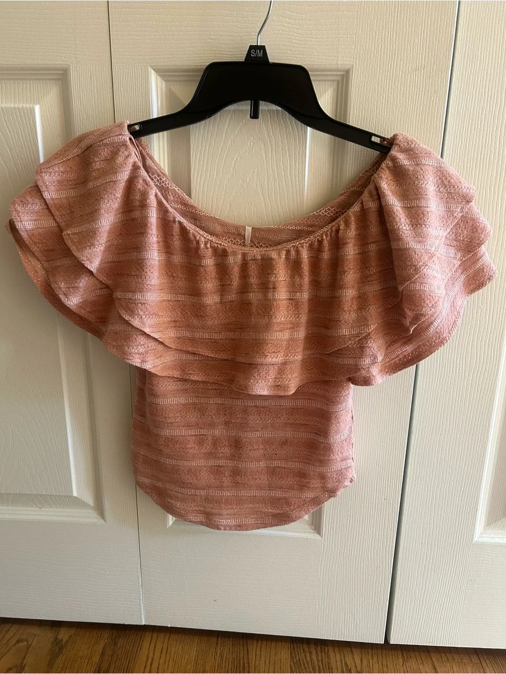Free People Heirloom Ruffle Boho Top - Cottagecore Ruffle Romantic